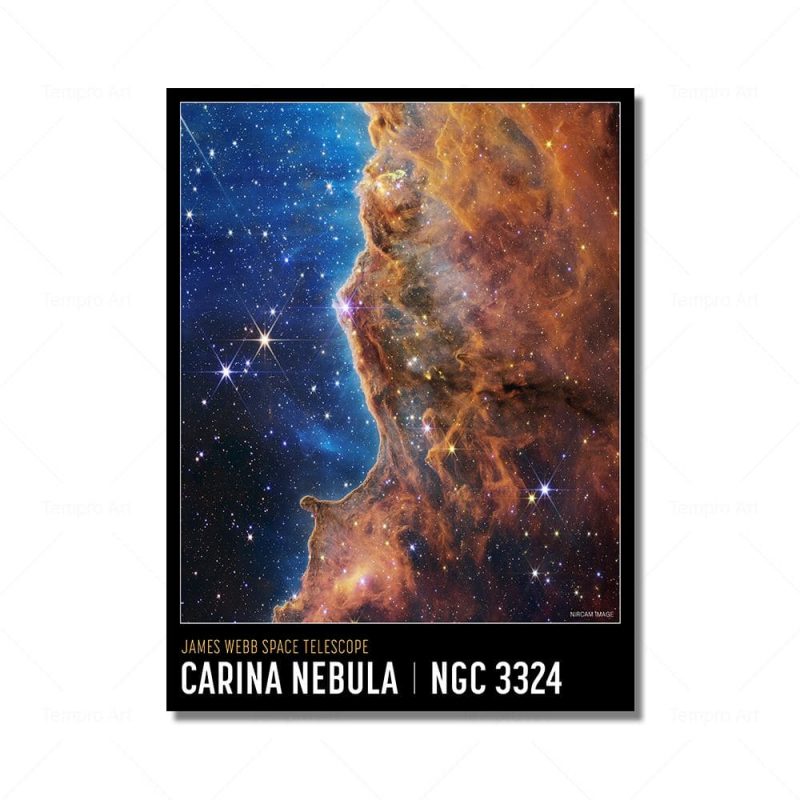 Poster Nebuleuse de la Carene James Webb