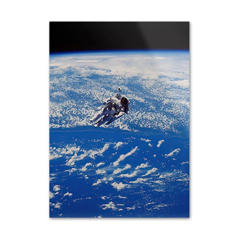 Poster photo astronaute dans l espace