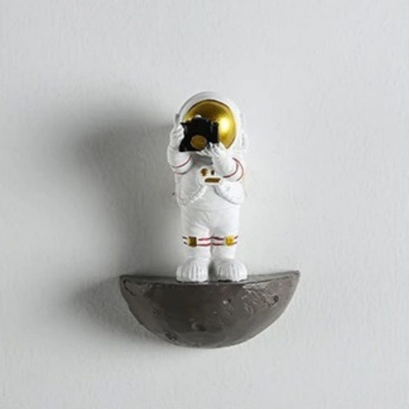 accroche murale astronaute photographe