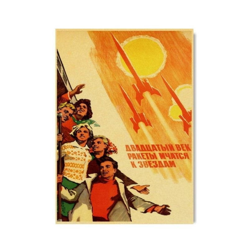 affiche propagande sovietique populaire