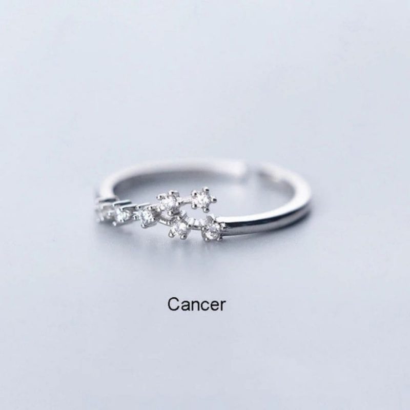 bague constellation du cancer