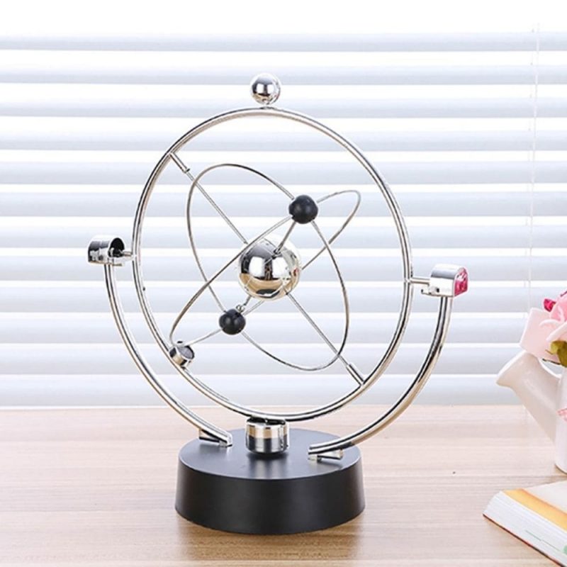 balancier pendule de newton mouvement perpetuel cinetique