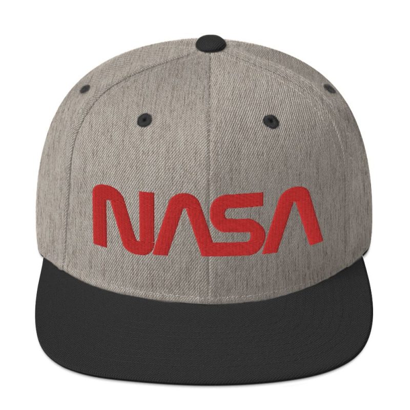 casquette nasa grise