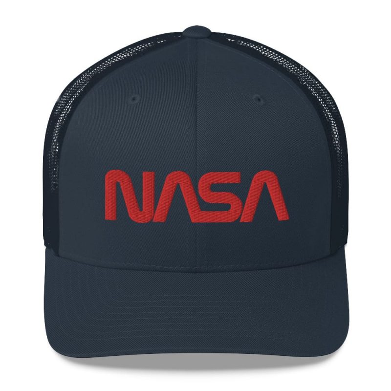 casquette nasa vintage bleu