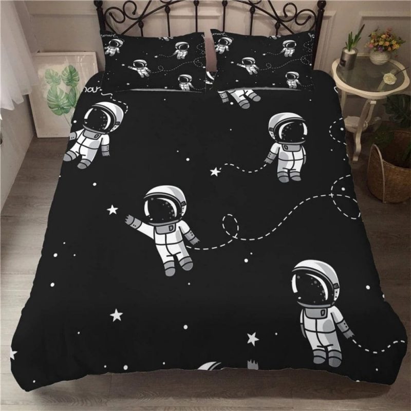 housse de couette petit astronaute