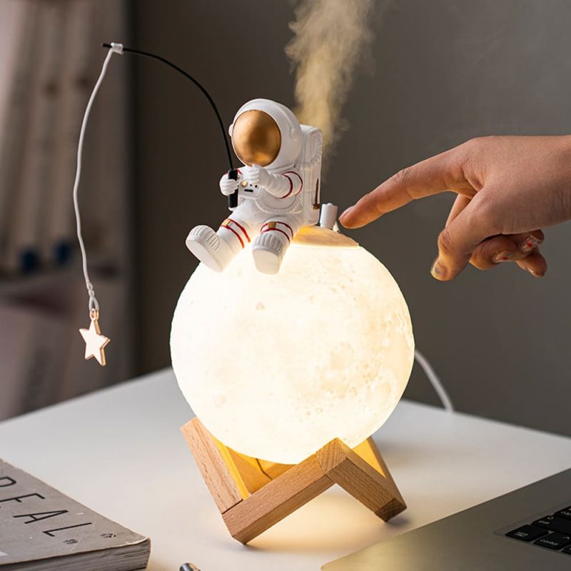 lampe lune humidificateur