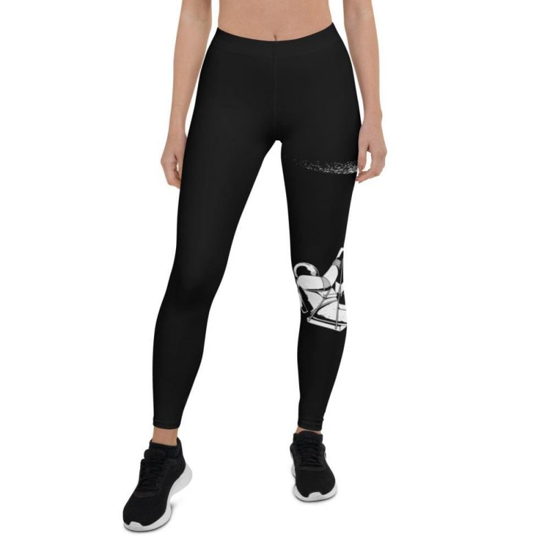 legging astronaute balancoire lune