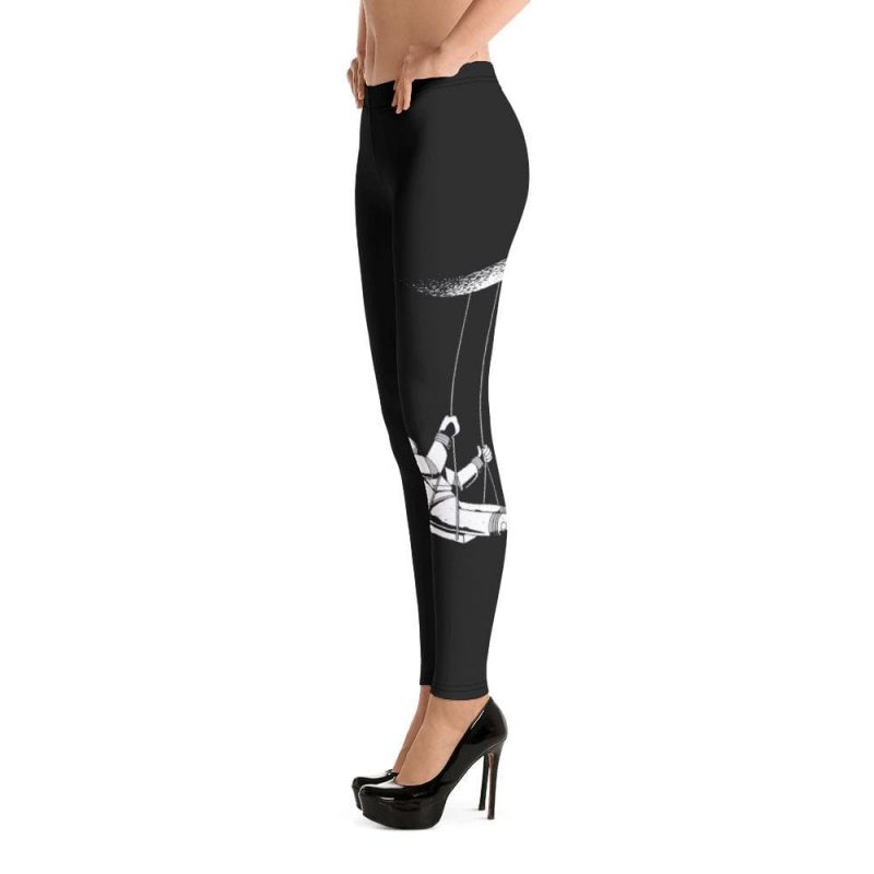 leggings astronaute balancoire lune