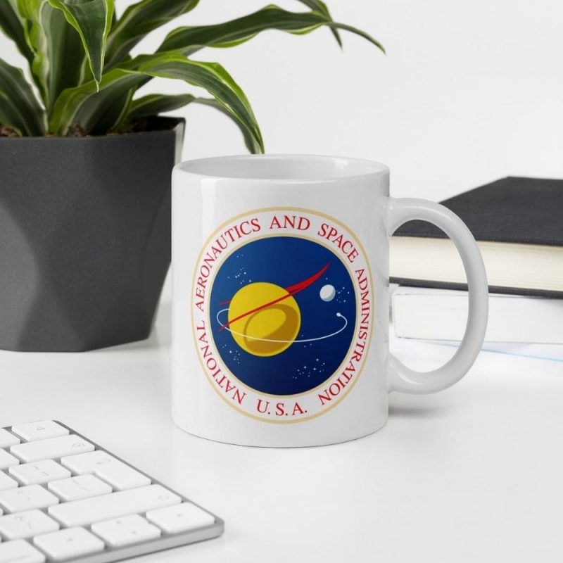 mug ancien logo de la nasa