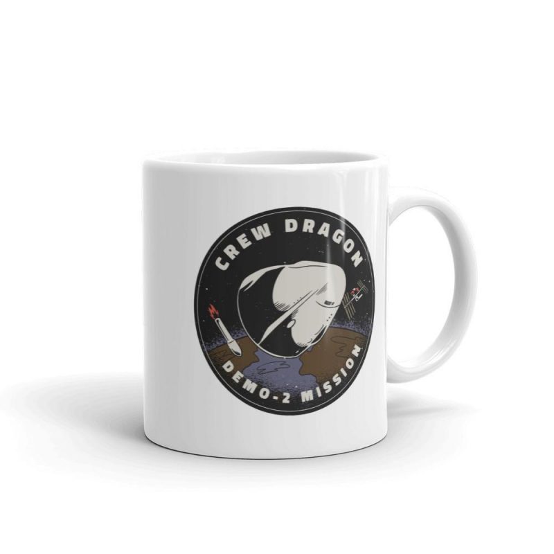 mug spacex crew dragon