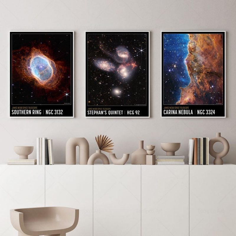 nouveaux posters images nebuleuses james webb