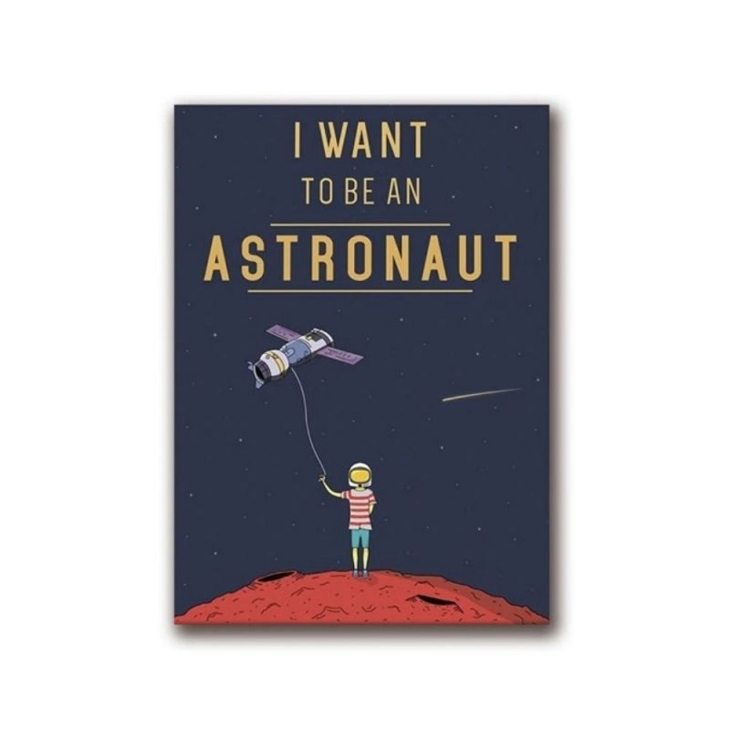 poster astronaute enfant