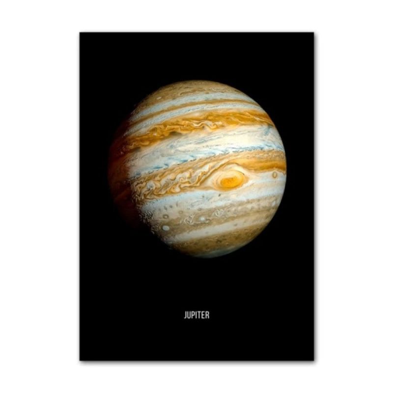 poster planete jupiter