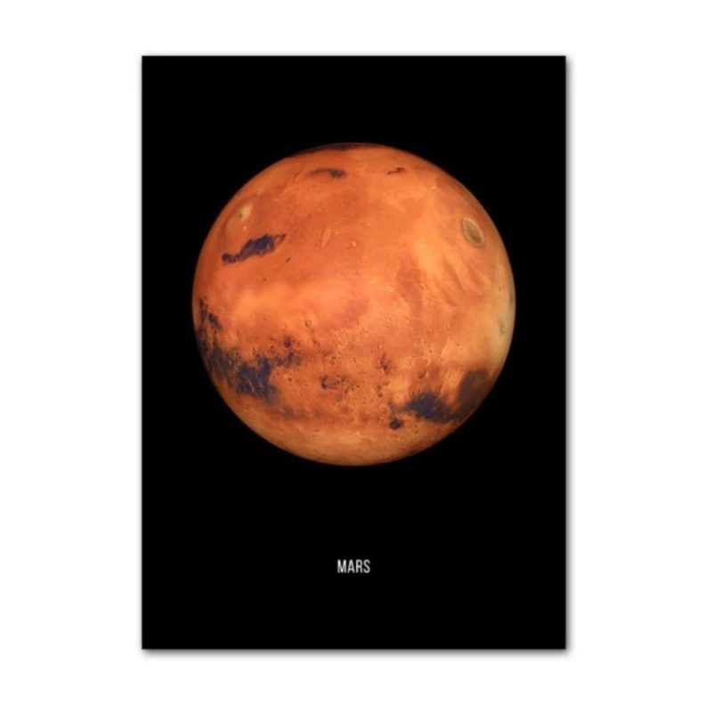 poster planete mars