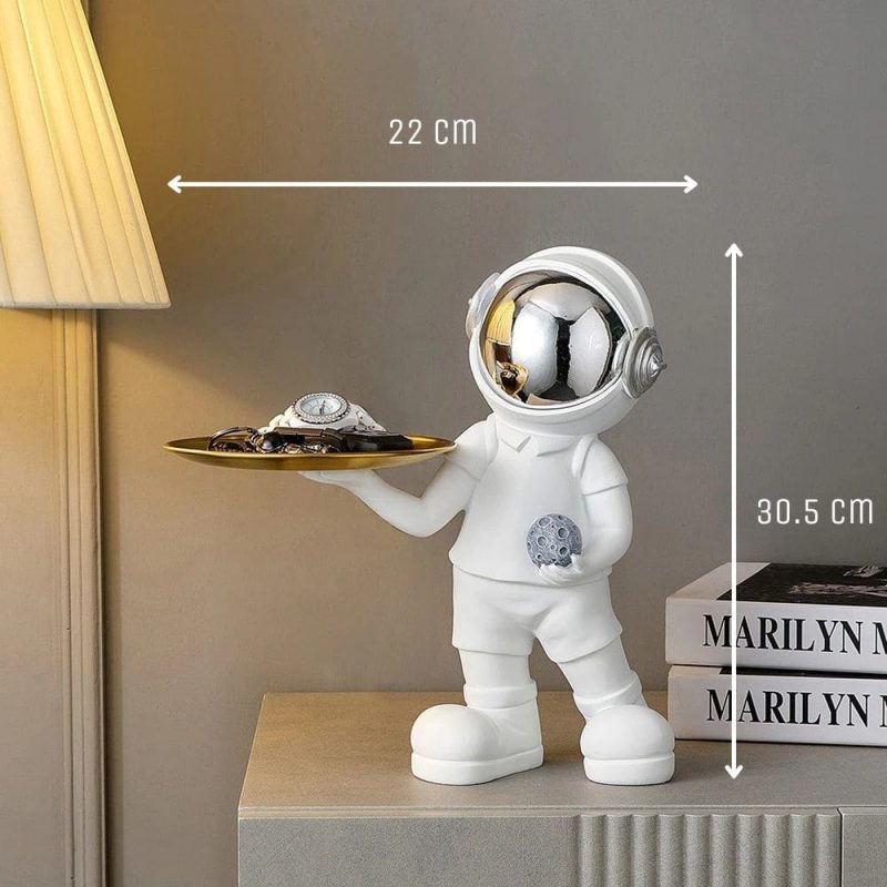 statuette vide poches astronaute