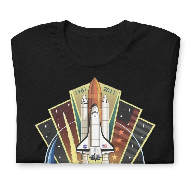 t shirt 30eme annivers programme des navettes spatiales