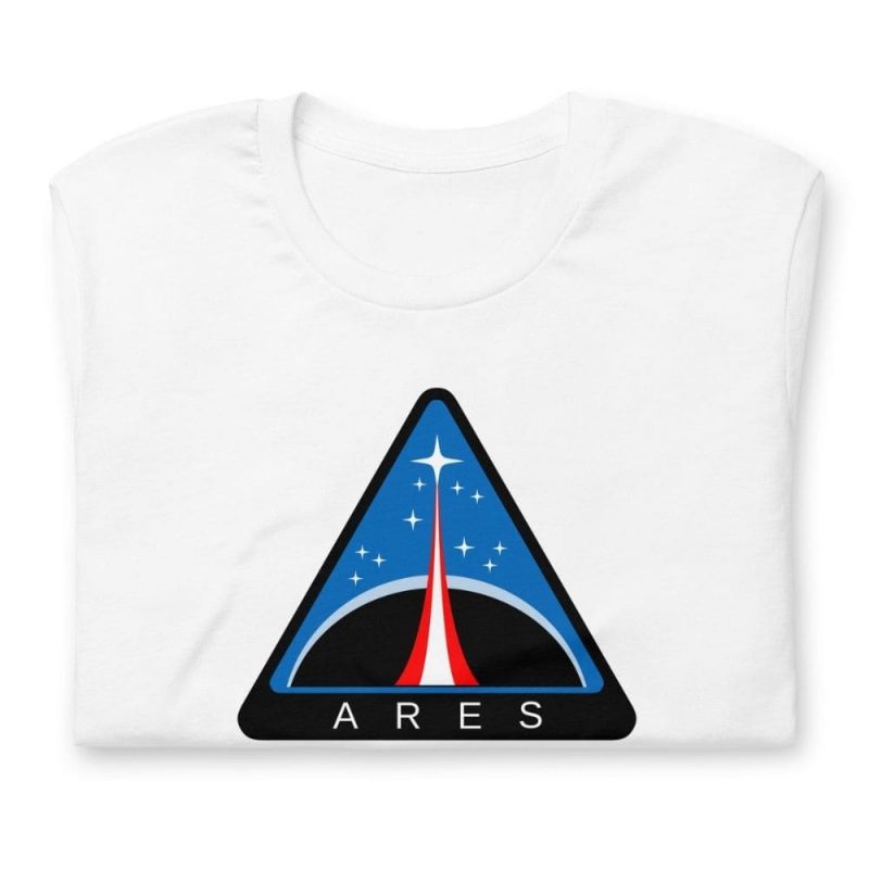 t shirt ares blanc