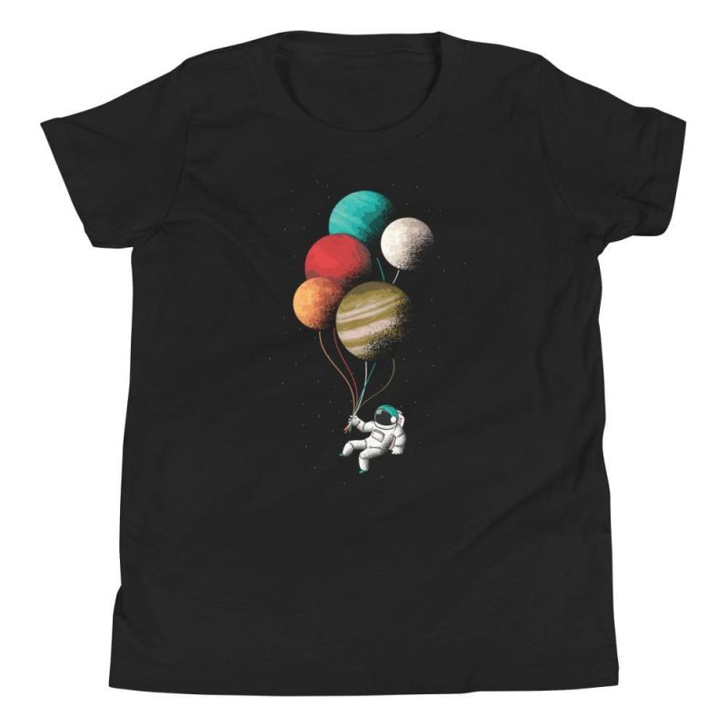 t shirt astronaute ballon enfant