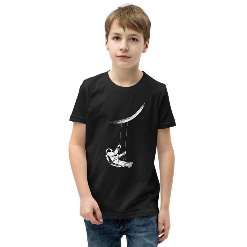 t shirt astronaute et balancoire