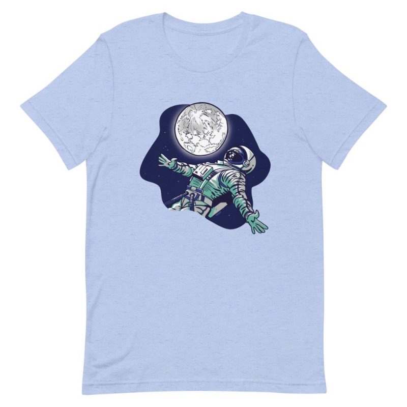 t shirt astronaute lune