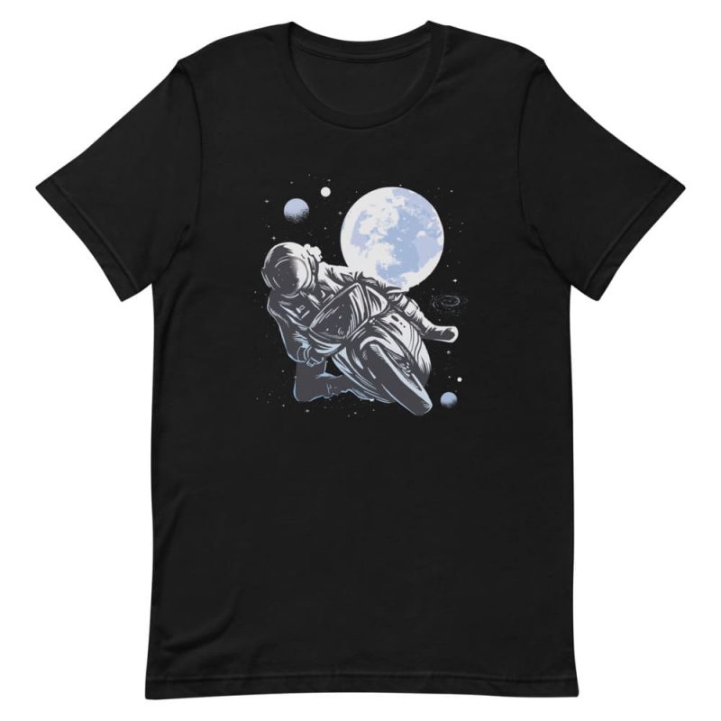 t shirt astronaute moto