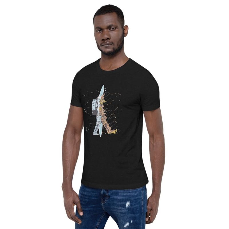 t shirt astronaute porte des etoiles