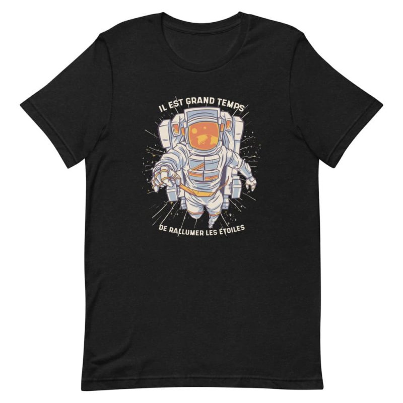 t shirt astronaute rallumer les etoiles