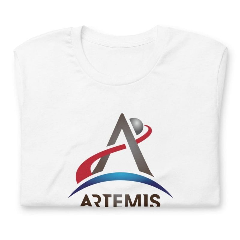 t shirt programme artemis nasa