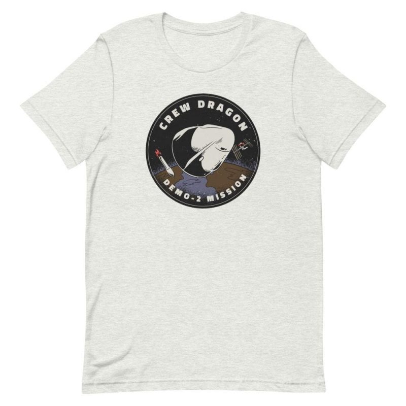 t shirt spacex crew dragon