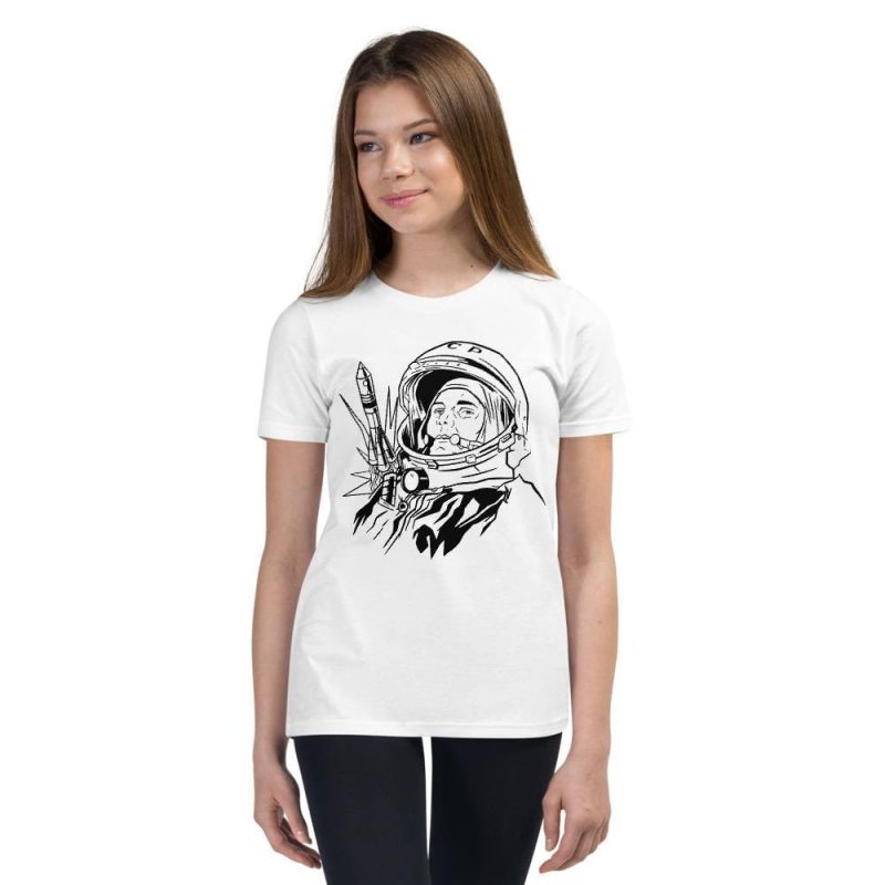 t shirt yuri gagarine enfant