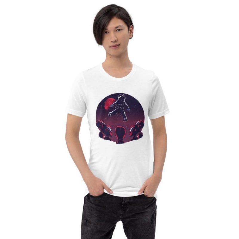 t shirt astronaute invasion alien espace stellaire