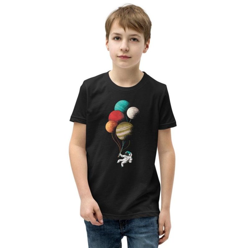 t shirts astronaute ballons enfant