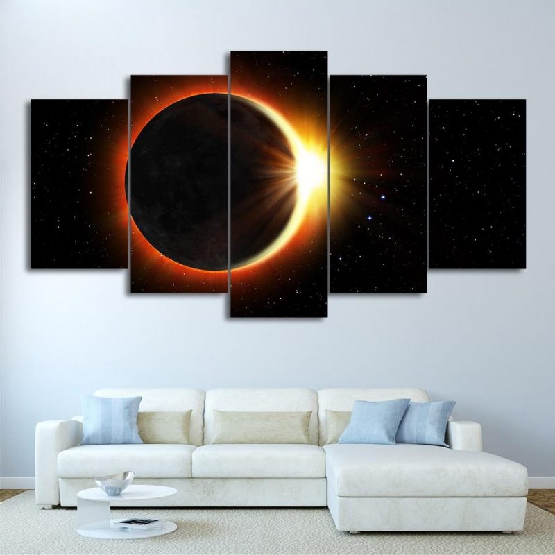 tableau eclipse soleil