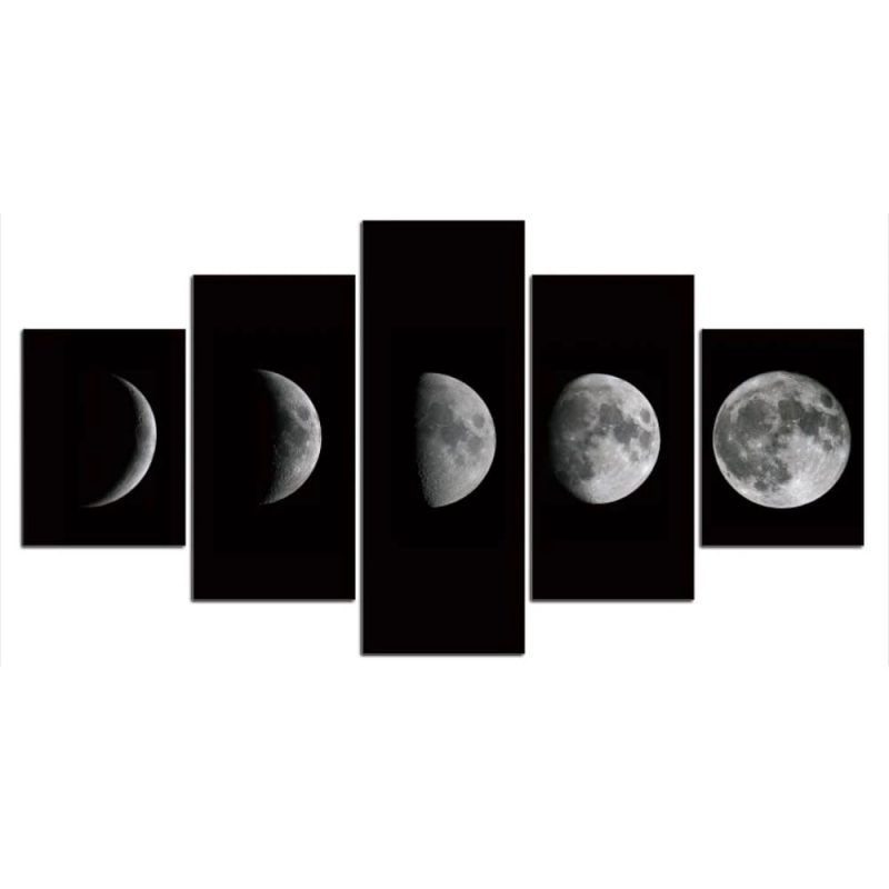 tableau phases de la lune