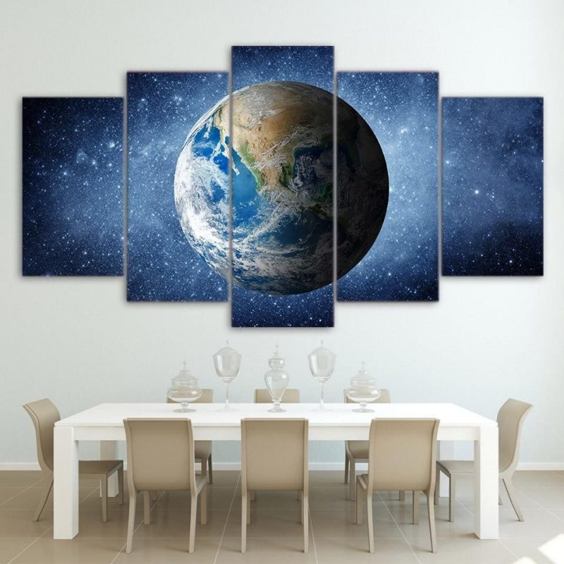 tableau planete terre espace