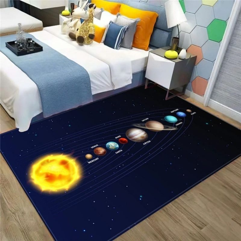 tapis planetes en orbite