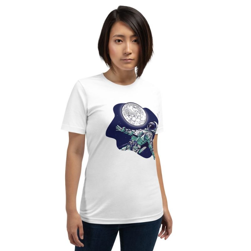 tshirt astronaute pleine lune 2